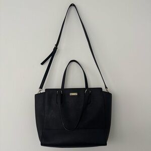 Kate Spade Bag Laurel Way Hadlee Black Shoulder Crossbody Satchel